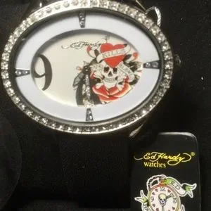 ✅NEW “ED HARDY” ?% Authentic Stainless Steel Watch Water Resistant PTPAdminSalamat, quality pants??‼️ main image 4